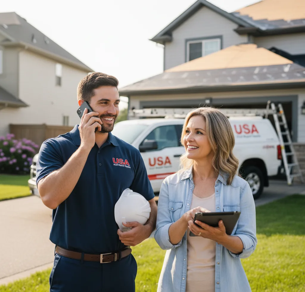 USA Roof Repair Experts customer support in Whiteriver